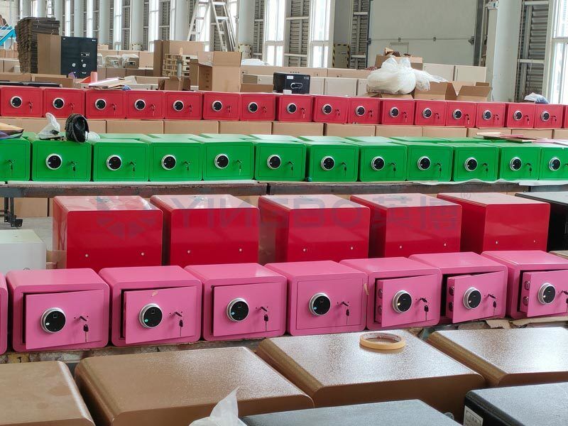 Hebei Yingbo Safe Boxes Co., Ltd Hersteller-Produktionslinie