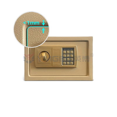 2 Tasten 8.5L Stahl elektronischer Safe für Heimschloss mit Vollziffer-Tastatur