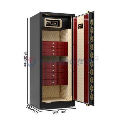Dual Alarm Luxus Smart High-End Schmucksafe Massivstahl 170kg Uhrsafe mit Winder