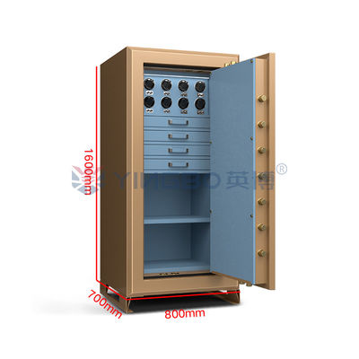 H1600mm Luxusuhr Winder Safe Fingerabdrücke Verriegelung Schmuck Safe