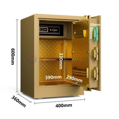 Patentierte Schrauben Luxus-Sicherkasten Fingerabdrucksperre YB/RS-60