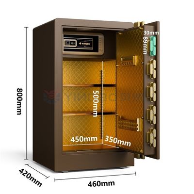 Fingerabdruck-Sperre Smart Luxus-Sicherkasten für die Heimsicherheit YB/RS-80