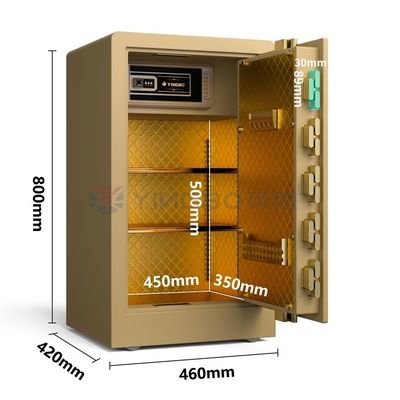 2.8 Cu Ft Home Safe Box Smart Fingerabdruck Schloss YB/RS-80