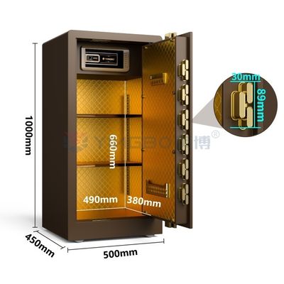 Biometrischer Fingerabdruck-Sicherkasten Smart Safe Box für Heimsicherheit YB/RS-100
