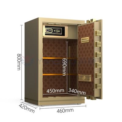 Biometrische Fingerabdruckschließung Smart Safe Box für Bürosicherheit 46kg YB/N7-80