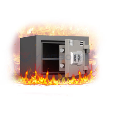 48 kg Massivstahl Brandschutz Schließfach Doppelschlüssel Brandgeschwindigkeit 120 min YB/FG-32