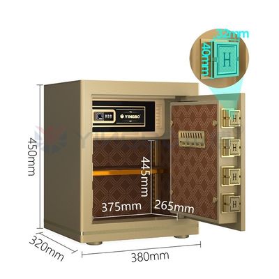 H450mm Luxus-Digital-Sicherkasten elektronisches Sicherheitsschloss
