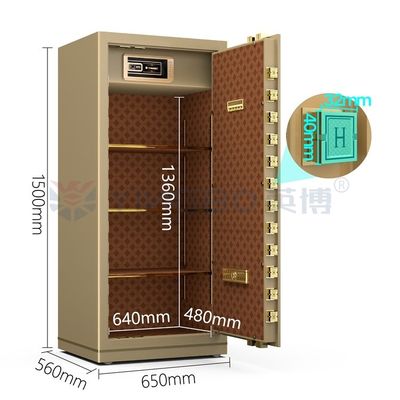 Massivstahl Digitale elektronische Schließfachkasse YB/N7-150