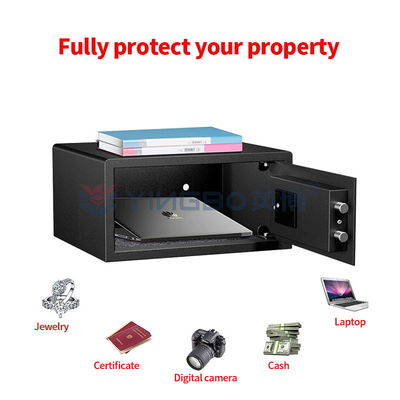 20 Liter Stahl Hotel Safe mit digitaler Tastatur Safe Geld Papiere Bargeld Kleiner Safe