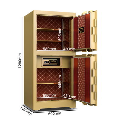 208±2kg Sicherheitsschließfach OEM Luxus-Schließfächer 4 offene Wege YB/ZY-120D