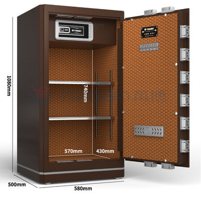 6.4 Cu Ft Doppel-Alarm-Sicherheitsschließfach für Heim-Büro-Geschäft YB/N6-100