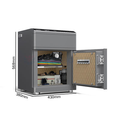 Doppel-Alarm-Auto-Öffnen Smart Safe Box mit Fingerabdruck-Sperre