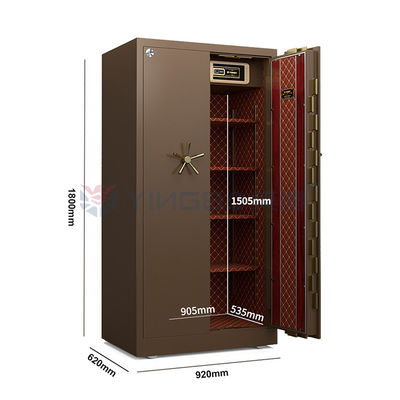 Doppel Alarm Massiv bewegliche Stahl Safe Depot Box Tür H1800mm für die Sicherheit