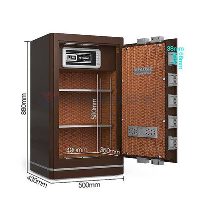 OEM Patentierte Doppel-T-Schrauben und Innenverriegelung Sicherheitsbox für Zuhause YB/N6-88