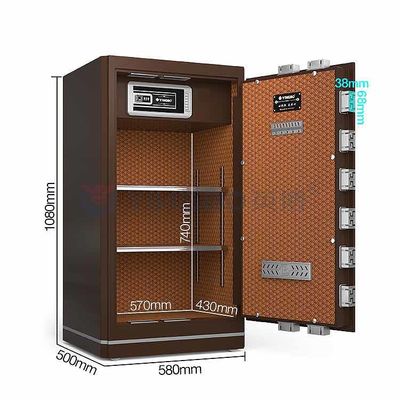 Smart Fingerabdruck Schloss Haus Safe Box aus massivem Stahl für den individuellen Schutz Sicherheit YB/N6-100