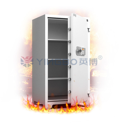 H1280mm Fireproof Safe Box Fire Resistant Special Out Hinge Design