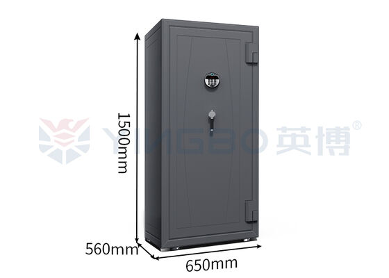 Schwerlastschmuckschrank aus Leder, feuerfeste Schmuckschrank, Uhrenschrank mit Uhrwickler