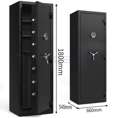 Großes Gewehr Sicherer Kasten Gewehrsicherer Kasten Schusswaffen schützen feuerbeständiger Safe Kasten