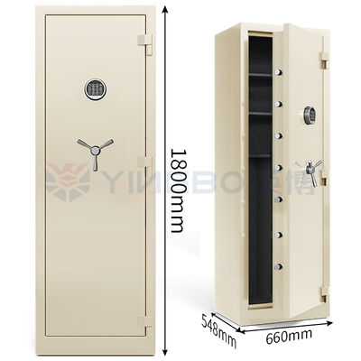 30-75 Mins Feuerdichtes Gewehr-Sicherkasten Organisierte Lagerung für Langgewehre Pistolen Munition