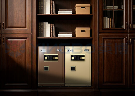 Fingerabdruckschließung Büro Safe Box Alarm System 60cm