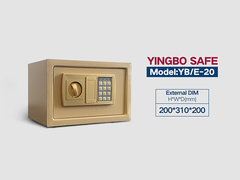 Elektronische digitale Schließfach für die Sicherheit im Büro