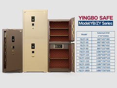 Fingerabdrucksperre, Safe aus Massivstahl YB/ZY