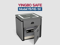 Graue Smart Safe Box drahtlose Ladefunktion YB/NS