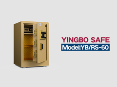 YB/RS-60 Fingerabdrücke Schließschrank Schließkasten Gold