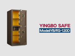 YB/RS-120D Fingerabdrücke Schließfach Kasten Kaffee