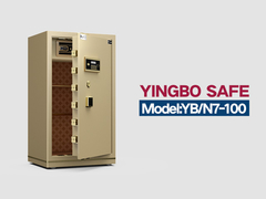 YB-N7-100-Büro-Sicherkasten -Gold elektronisches Schloss