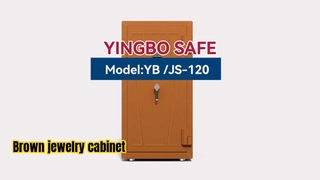 Brauner Schmuckschrank 120